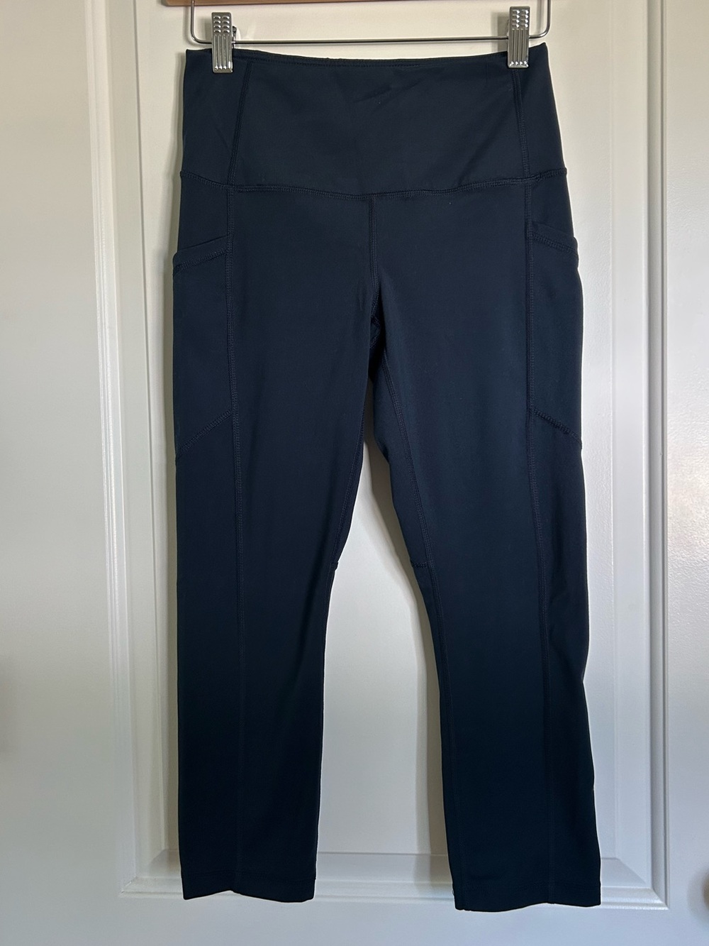 YOGALICIOUS Lux High-Waist Dark Aqua Active Capri Pants